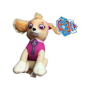Nickelodeon Paw Patrol 8" Skye Plush Cockapoo Dog Stuffed Animal Super Hero New